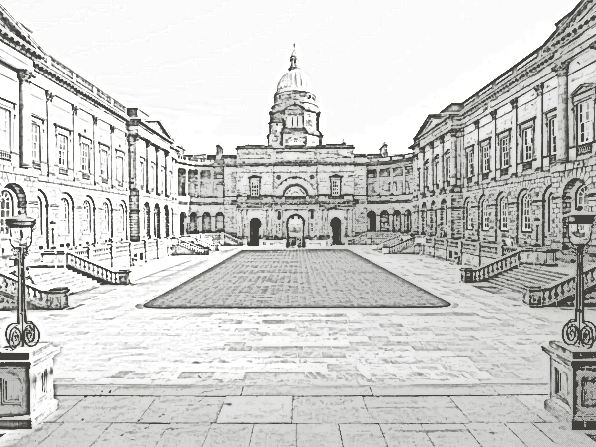 Old College quadrangle, University of Edinburgh